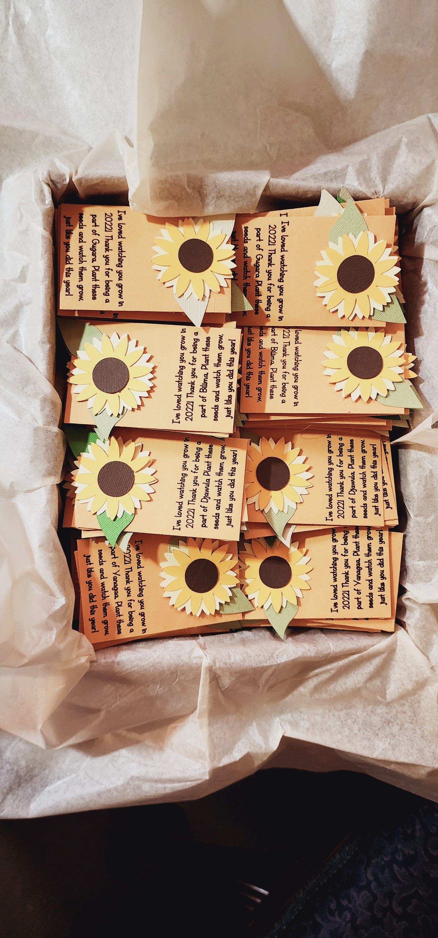 Personalised Seed Packet Party Favours