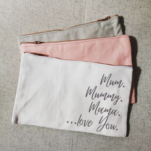 Personalised Waterproof Pouch - Cosmetic Case, Pencil Case, Multi-Use