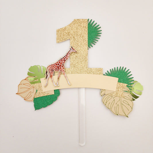 Wild One First Birthday Cake Topper
