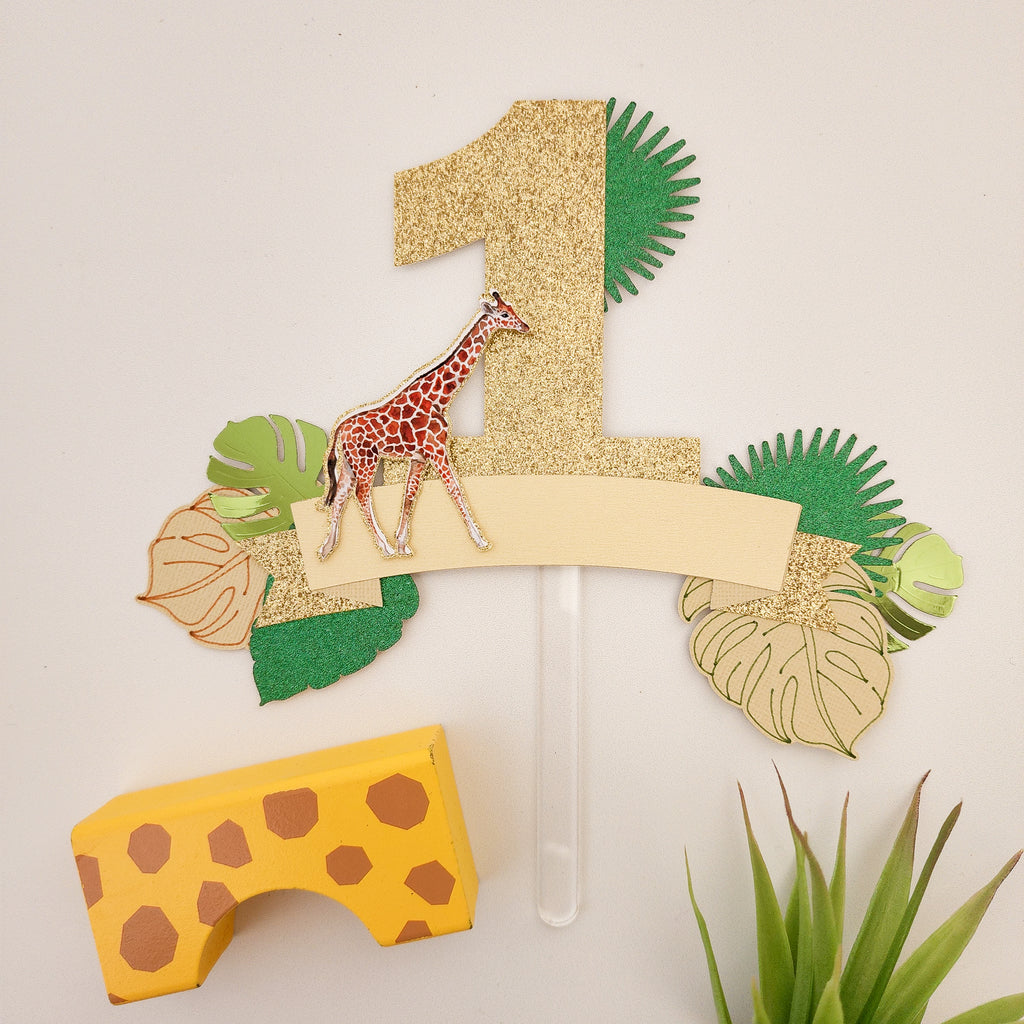 Wild One First Birthday Cake Topper