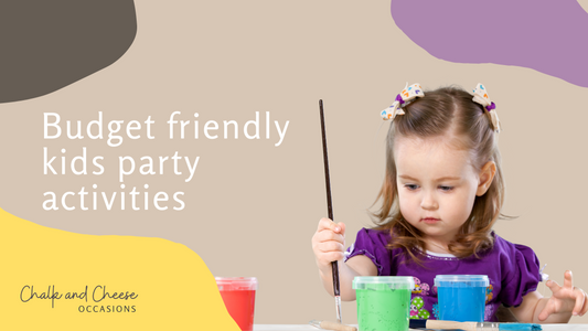 Budget-friendly kids party activities
