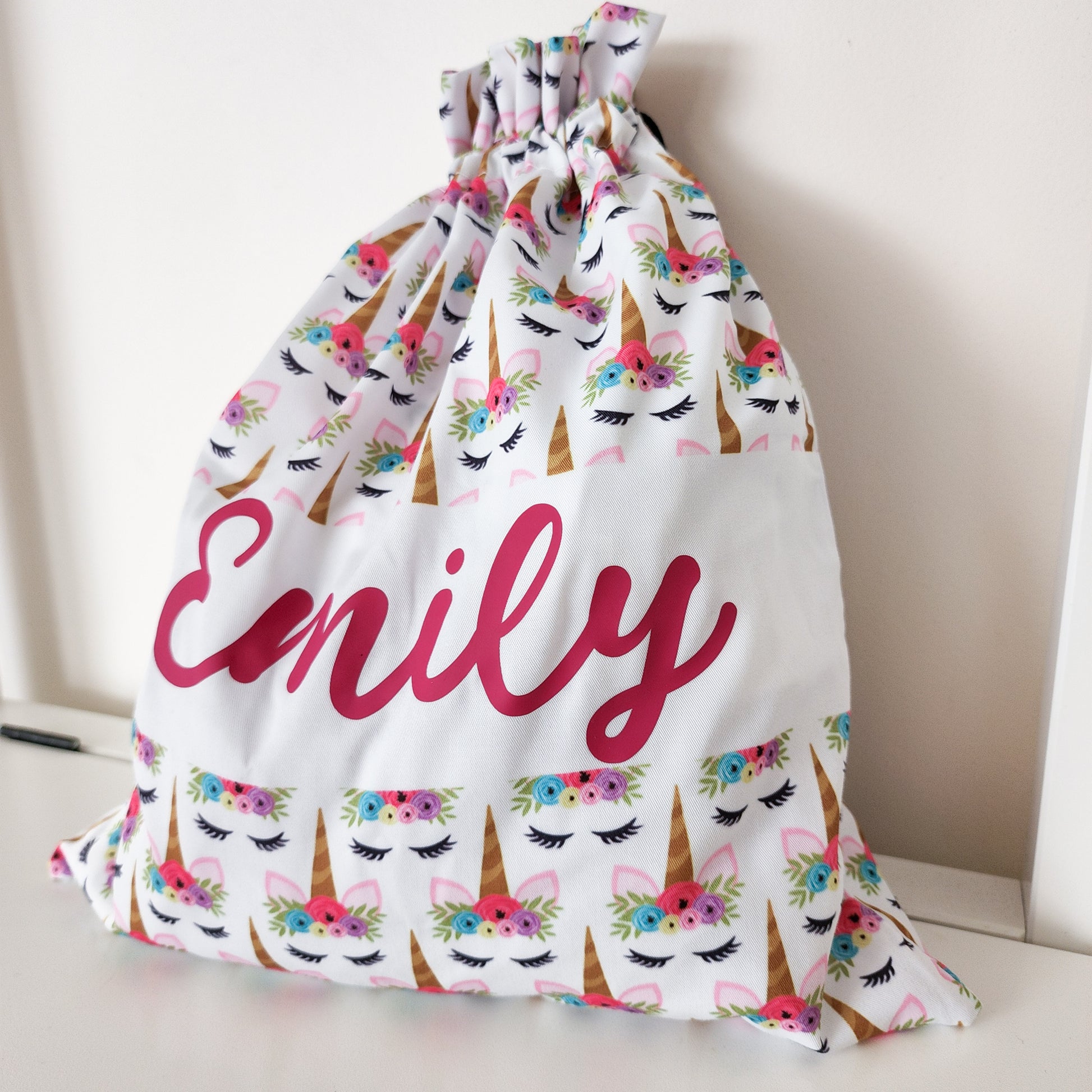 Personalised Fabric Reusable Gift Bag