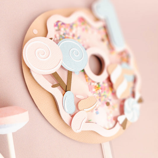 Sweet One Cake Topper for 1 Year Old *Sample Sale*